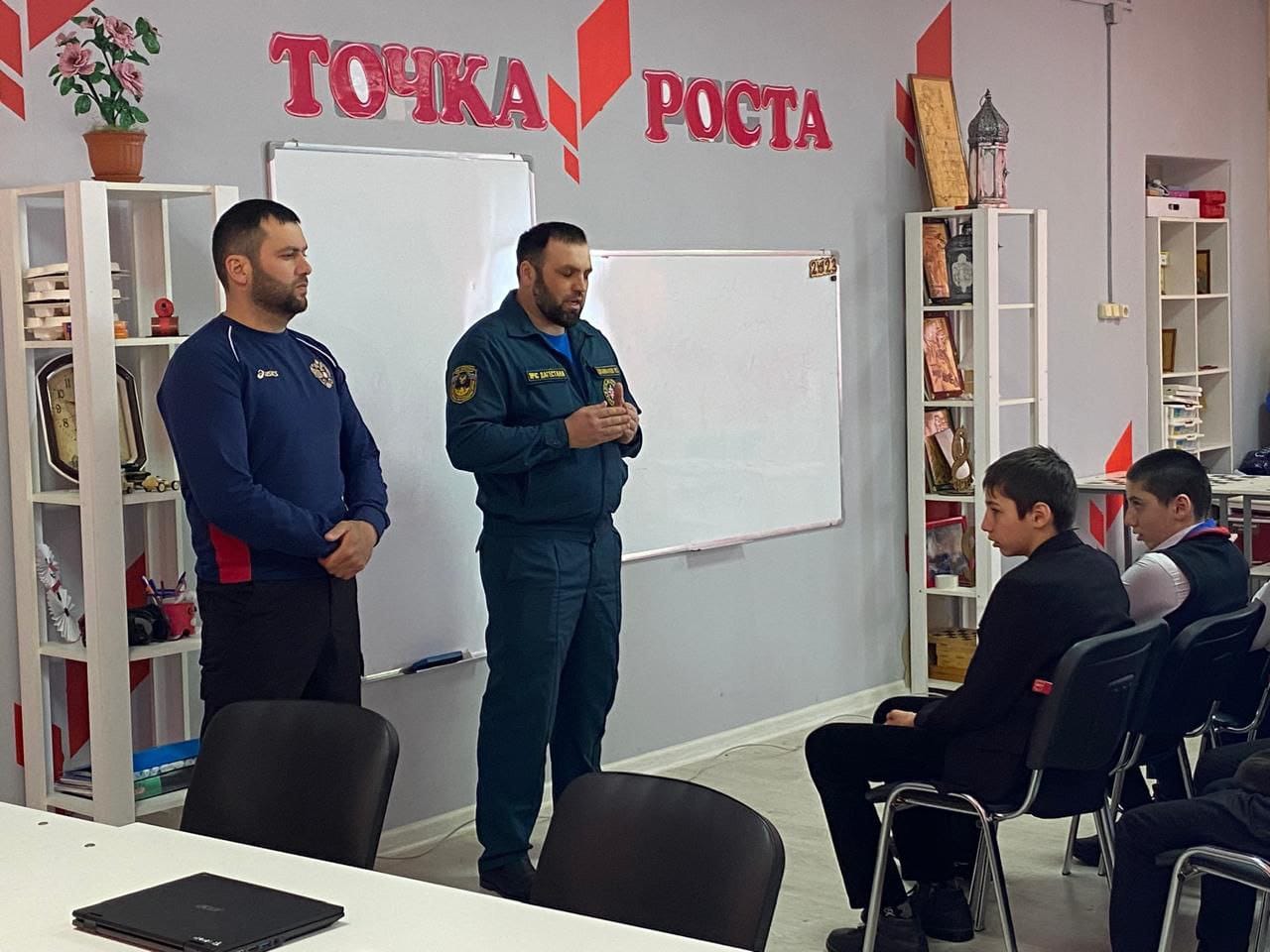 Школьникам МКОУ «Тюбинская СОШ» напомнили правила пожарной безопасности